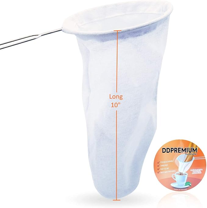 Tea Filter Reusable Stainless Steel Strainer, Friendly Using Durable,