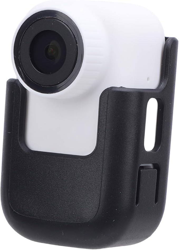 Pet Body Worn Camera, HD Resolution Wearable Body Cam for Dogs and Cats, Water Pet Action Camera with Lightweight Design for Outdoor Travel and Adventures (White)