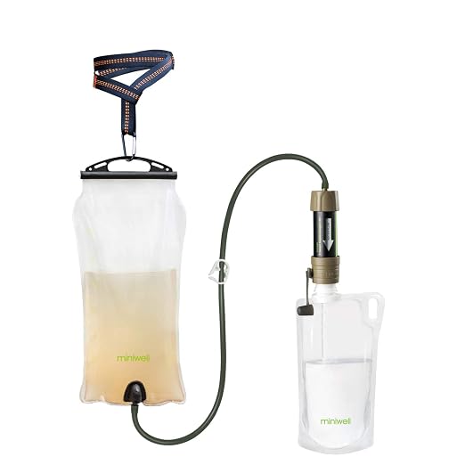 Miniwell Filter Straw Water Purification System