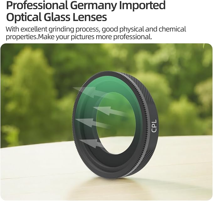ND32/PL Filter Compatible with Insta362 GO Ultra Camera ND Lens Filter