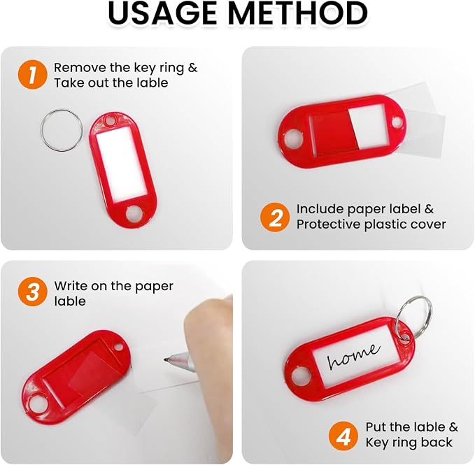 Zippered Key Case, Key Organizer, Fireproof and Waterproof Key Binder