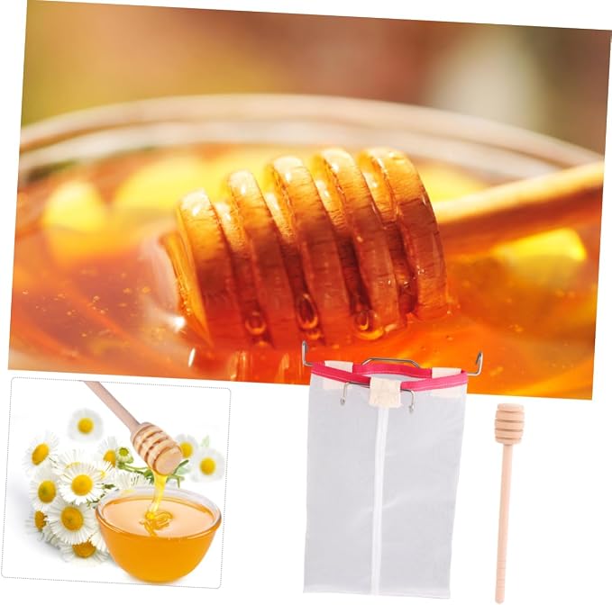 Mikinona Honey Strainer Filter Net Mesh Filter Net