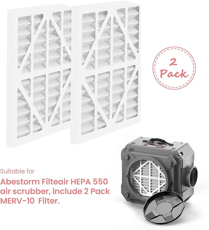 Abestorm MERV-10 Filter Replacement Set Replacement Filters