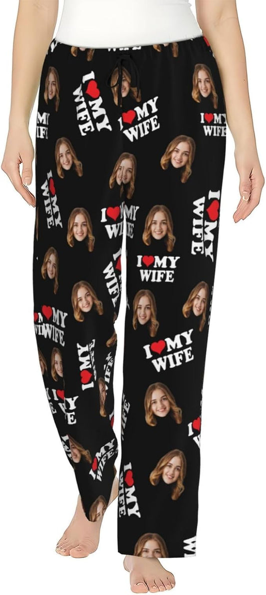 Personalized Pajama Pants For Men Women Custom Pajama Pants With Face Custom Face Pajamas Funny Customized Gifts