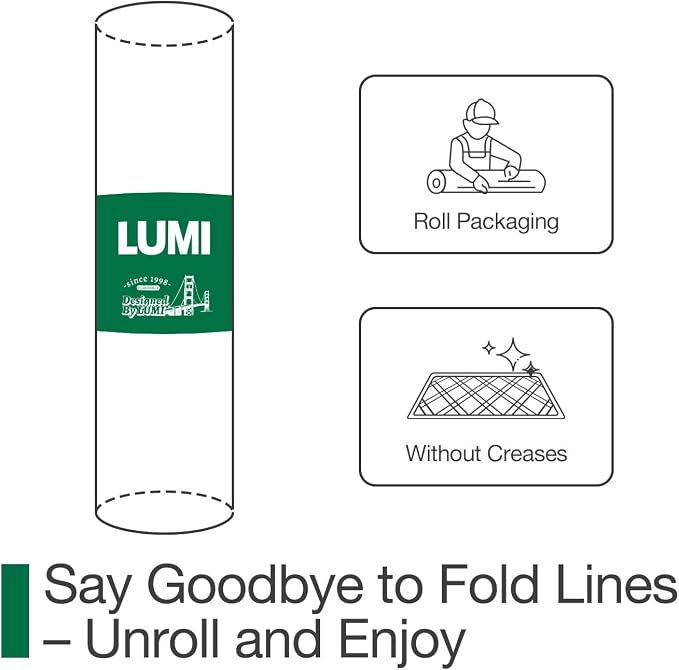 LUMI Ultra Thin Runner Rug for Hallway 2'x6', Non-Slip Entryway Rug