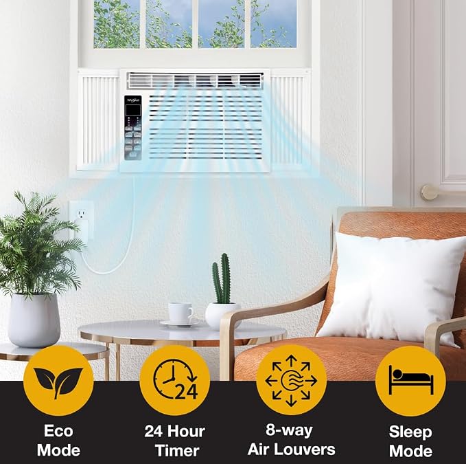 Whirlpool 10, 000 BTU Window Air Conditioner
