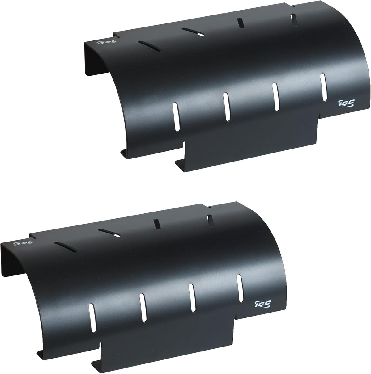 ICC Cable Runway Radius Drop Kit, Black, 2-Pack