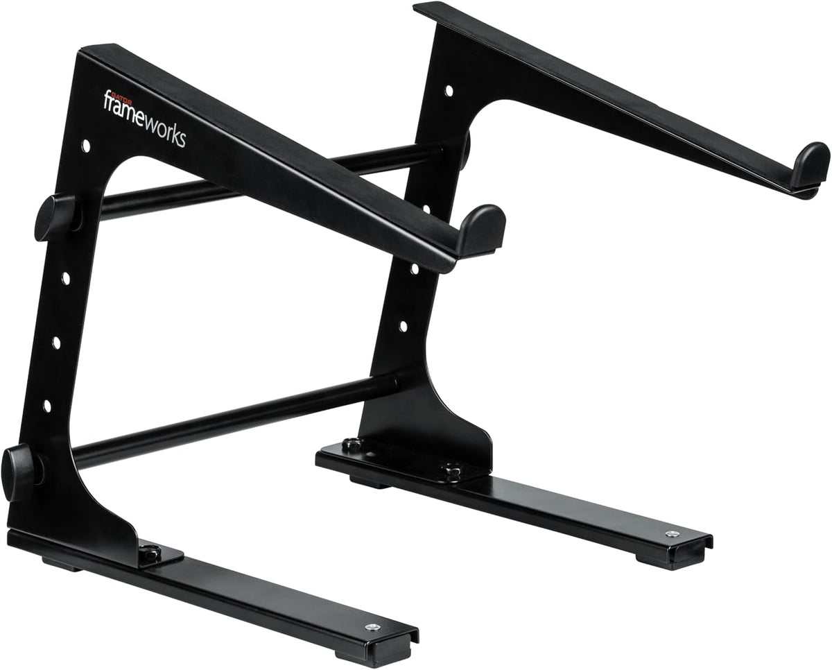Gator Frameworks Portable Desktop Laptop/DJ Controller Stand with Fixed Height, (GFWLAPTOP1000)