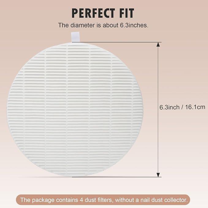 4 Pack Replacement Filters Compatible