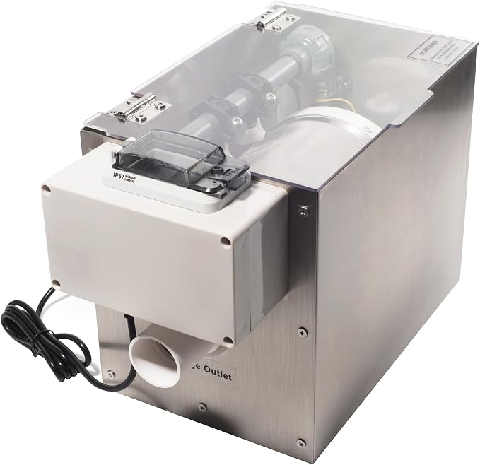 Automatic Rotary Drum Filter for Koi Tilapia Pond, Fish Farm, Hydroponics
