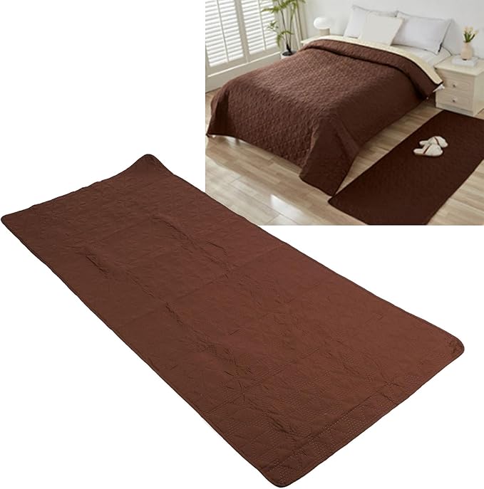 Waterproof Dog Bed Cover 52x82in Brown, Slip & Washable Sofa Protector - Furniture Guard Against Pet Accidents, Non - Slip Bottom for Dogs & Cats (30x70in/ 76.2x177.8cm)