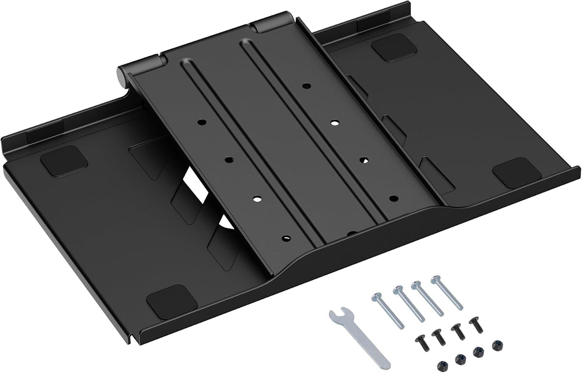 AVLT Adjustable Laptop Tray with Support for Fans Black (Fan Not Included)