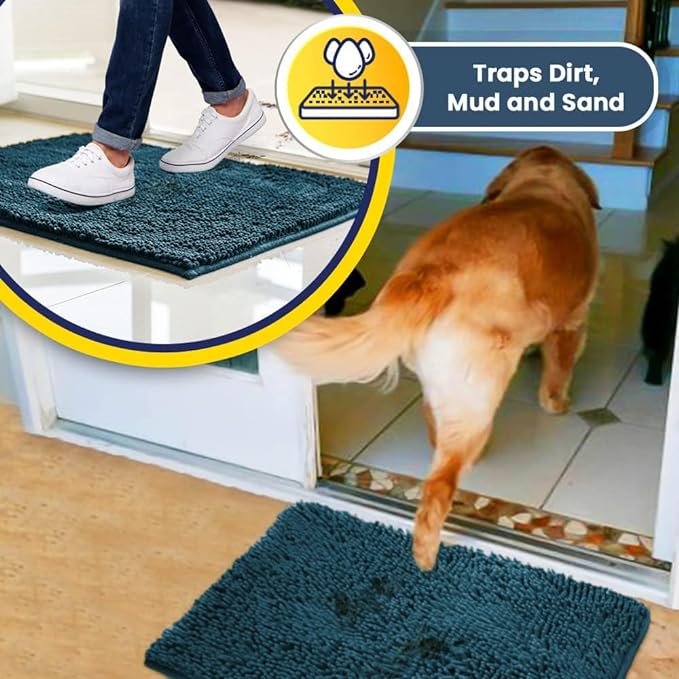 Muddy Mat® | Super Water Absorbent Door Mat Indoor, Microfiber Quick Dry