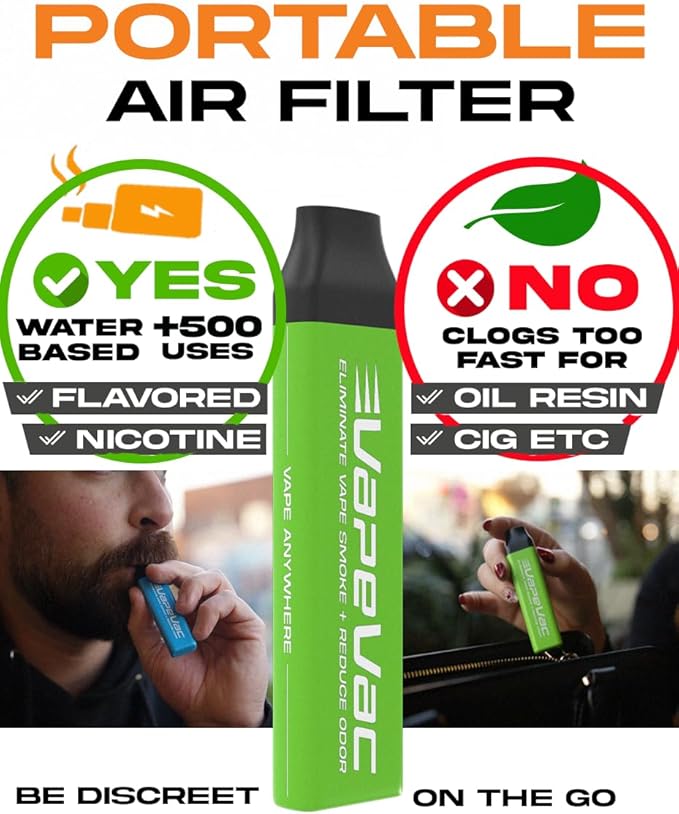 VapeVac – Pocket Sized Personal Air Filter