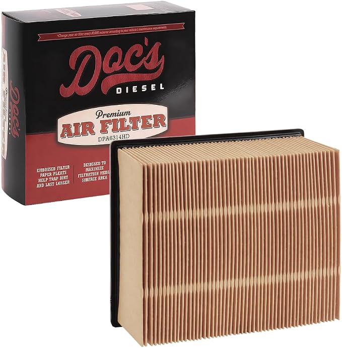 DOC'S DIESEL Compatible with Ram 6.7L Cummins Air Filter 2007-2023 | Replaces