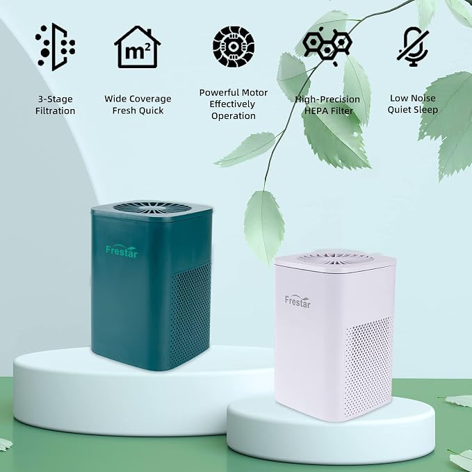 Desktop Air Purifier with HEPA Filter