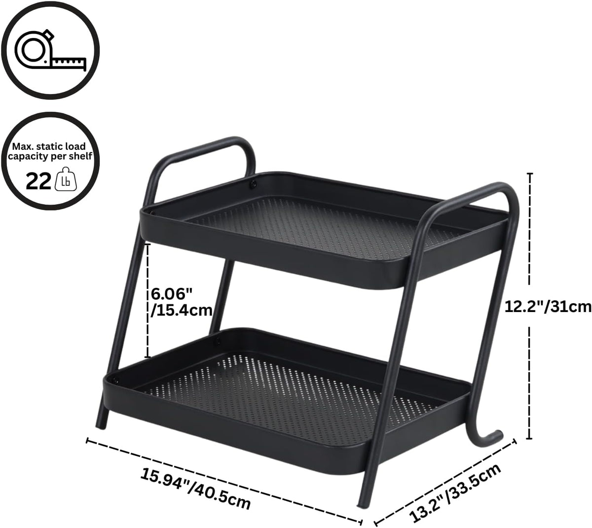 Multifunctional Desk Organizer Rack, Storage Display Shelf