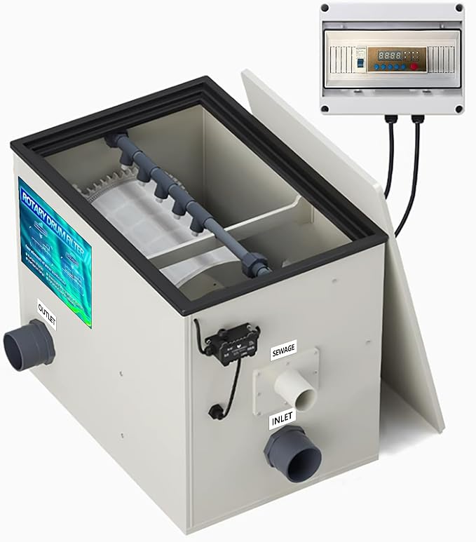 Rotary Drum Filter, Canister Filter, RDF Fully Automatic Water Self-Cleaning