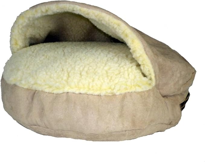 Snoozer Luxury Orthopedic Cozy Cave Pet Bed, Large, Buckskin