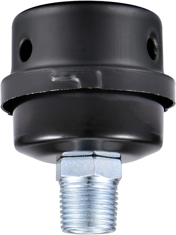 1/2" Thread Male Thread Diameter 20mm Air Compressor Silencer Filter, Thread