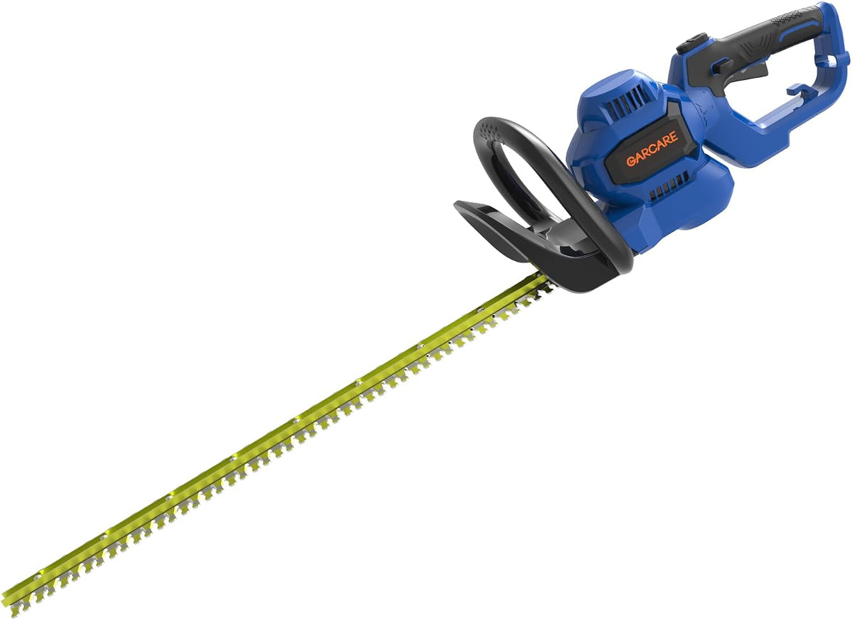 GARCARE 4.5Amp Corded Electric Hedge Trimmer with 24" Dual-Action Blade