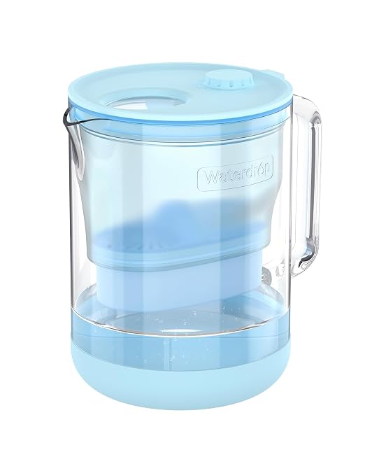 Waterdrop Glass Alkaline Water Filter Pitcher