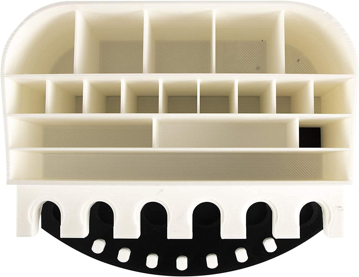 XCJD Organizer for Cricut Tools and Accessories Blade Holder Caddy,Storage for Cricut Maker Blades/QuickSwap Tip/Explore DeepCut Blade(Black), 148mm,125mm,79mm