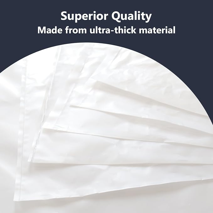 6.5Mil Clear Plastic Dust Collector Bags