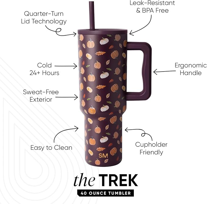 Simple Modern Halloween Tumbler