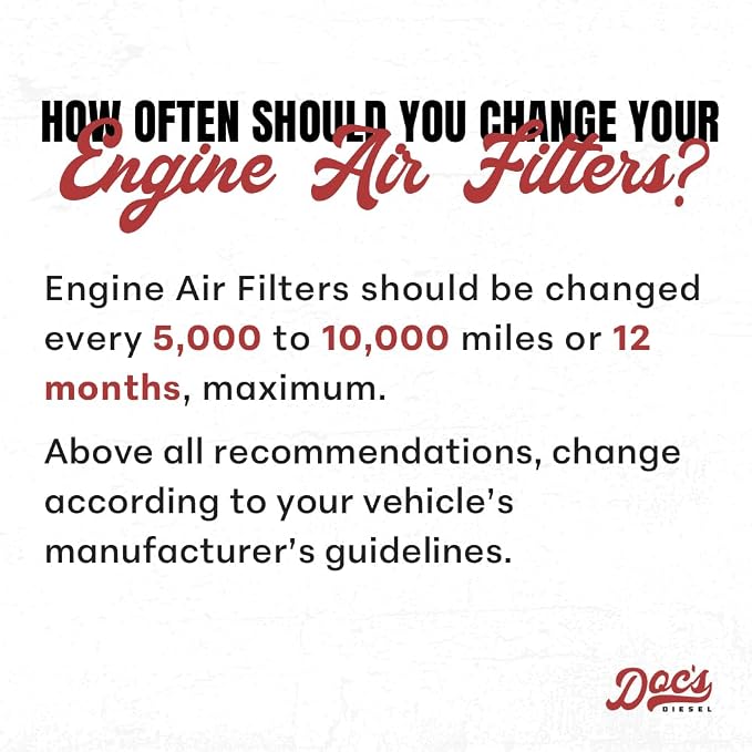 Doc's Diesel Engine Air Filter | Compatible