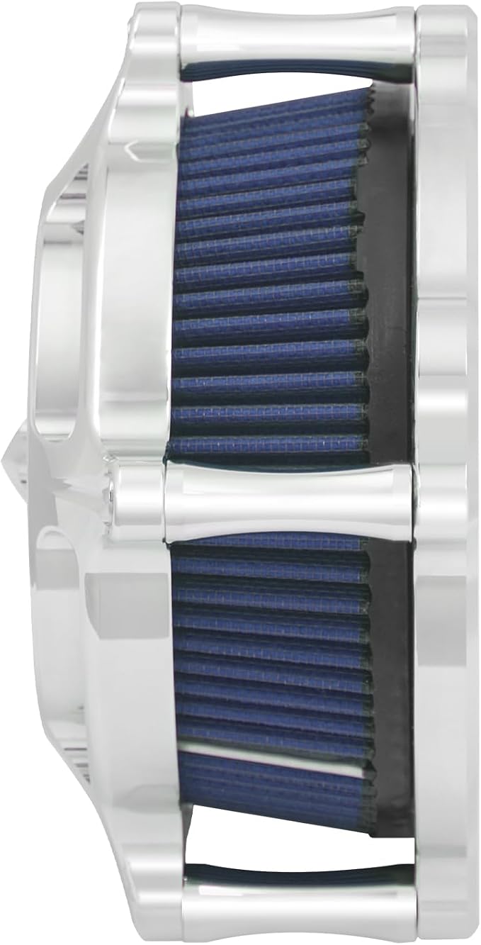 HDBUBALUS Motorcycle Air Filter Air Cleaner Intake System Cleaner Fit