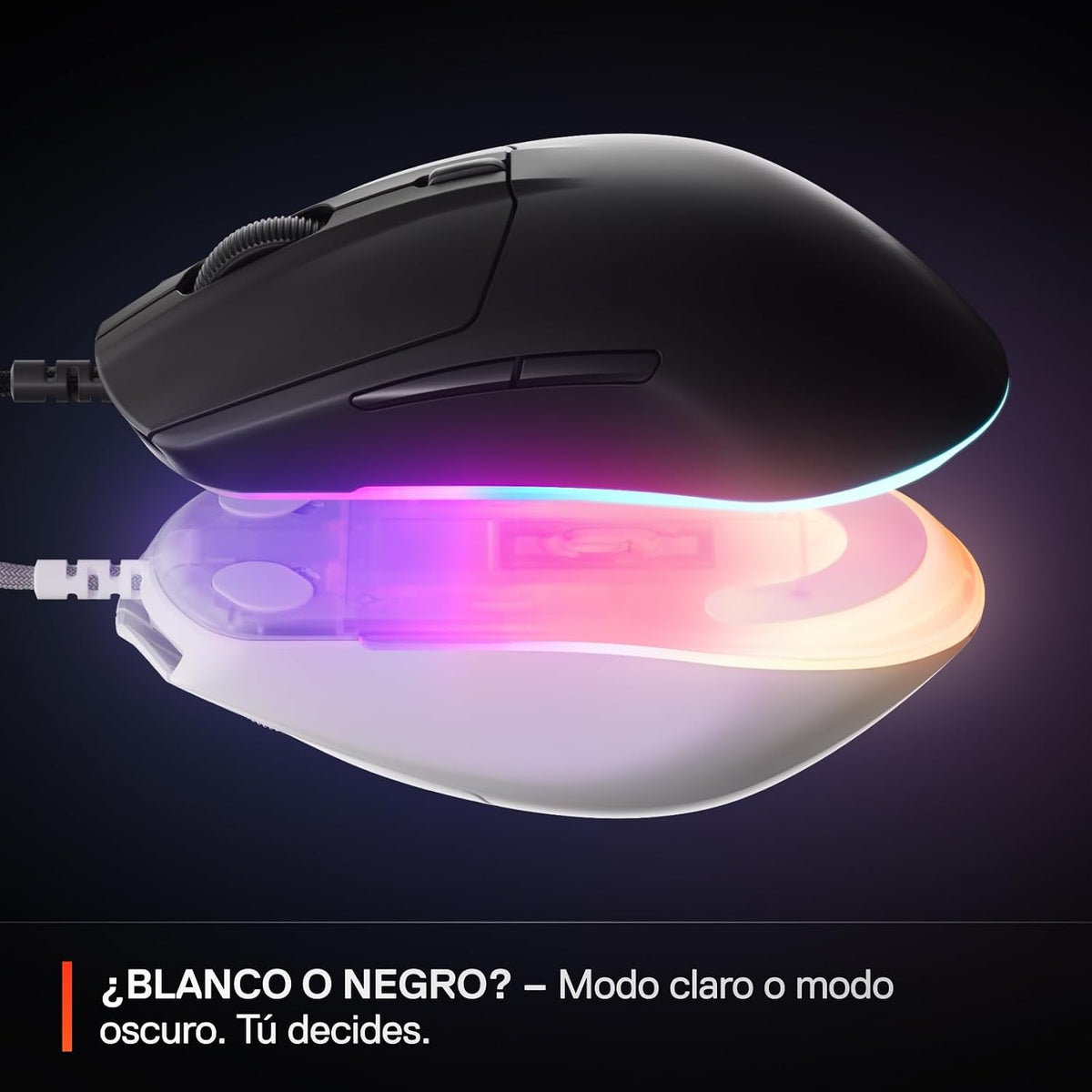 SteelSeries Rival 3 Gen 2 Gaming Mouse - White