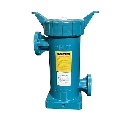 PPH #1 Polypropylene Filter Housing – 2" Flanged Inlet/Outlet, 75 GPM Max Flow