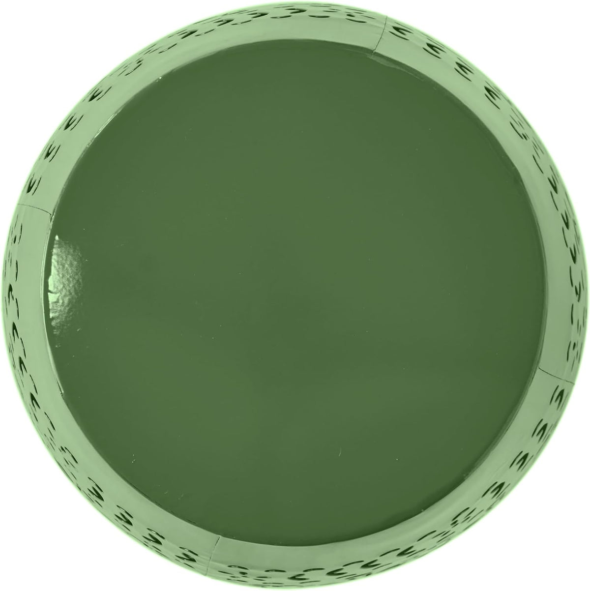 Christopher Knight Home Zoey Small Outdoor Side Table, Lace Cut Iron End Table, Metal Outdoor Stool, Hollow Drum Round Side Table, Decorative Garden Stool with Cutout Design for Patio Balcony, Green