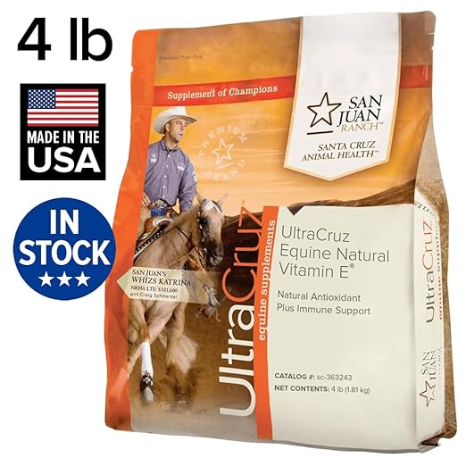 UltraCruz Equine Natural Vitamin E®, Powder, 4 lb