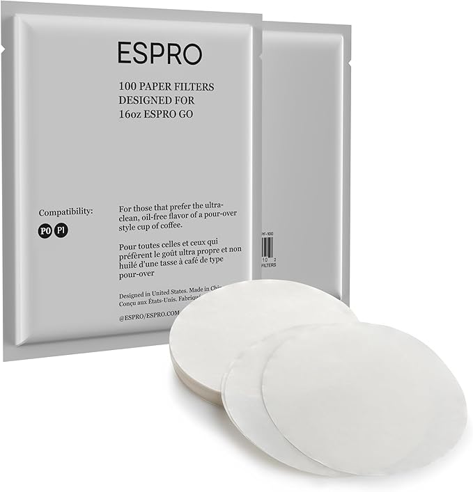 ESPRO 100 Count Coffee Paper Filters