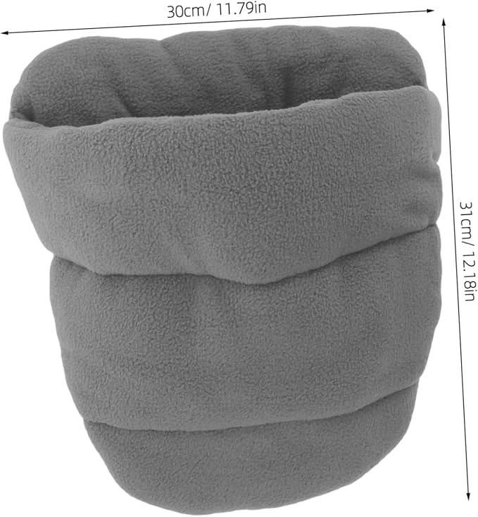 Sosoport Cushion Pet Bed for Puppy Cat Kitten Dog Rabbit Guinea Pig Cozy Warm Ventilated Nest Dog Bed Furniture Grey