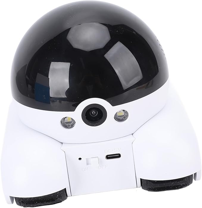 Movable Pet Camera with Double Lens 1080P Dual Rotating Picture Watching Wireless Indoor Security Camera for Cats Dogs