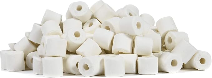 ALEGI Aquarium Premier Bulk Bio Ceramic Rings Filter Media