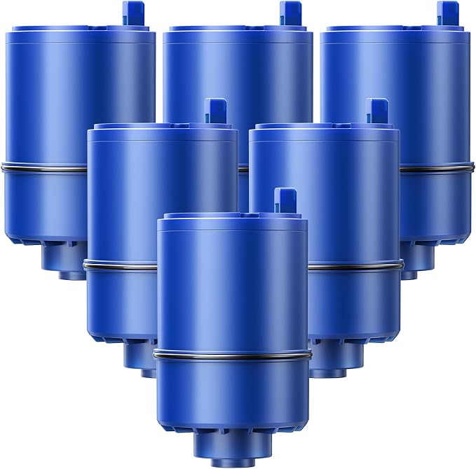 6 Pack Water Filter Replacement Compatible