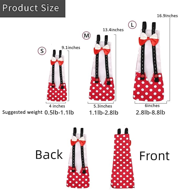 4-Pack Chicken Diapers Saddle Set for Hen with Bow Tie Reusable Handmade Washable Waterproof Inner Layer for Geese Duck Chicken- Stylish and Protective Poultry Clothes (4 Diapers+4 Saddles,Medium)