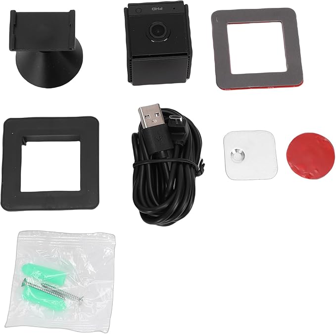 2MP Aquarium & Terrarium Pet Camera, Fish Tank Camera with 140 Wide Angle, Night Vision, AI Motion Detection, 2 Way Audio, Adhesive Installation