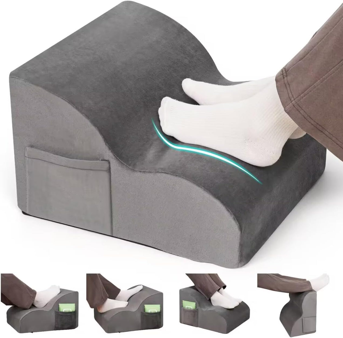 Foot Rest Under Desk,Ergonomic Foot Rest Office Comfort Foot Stool at Work
