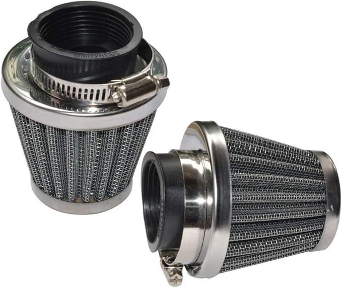 Baitaihem Pack of 2 Motorcycle POD Air Filter Dirt Pocket Bike ATV Pit Bike 35