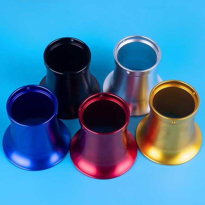 50mm Carburetor Air Filter Trumpet Velocity Stack Funnel CNC Alloy Parts Fit