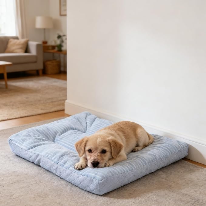 Dog Bed,pet Beds & Furniture,Machine-Washable Cushion for Dogs and Cats,Suitable for Dogs, Floor Furniture Use Grey S