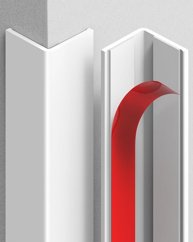 ‎Frychee Wall Corner Protector, Walls Edge Protector，Self-Adhesive Wall Corner