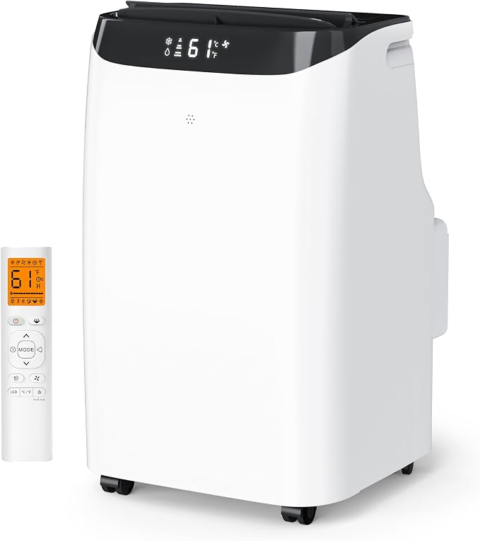 12000 BTU Portable Air Conditioners Cools Up to 500 Sq.Ft, Portable AC Unit