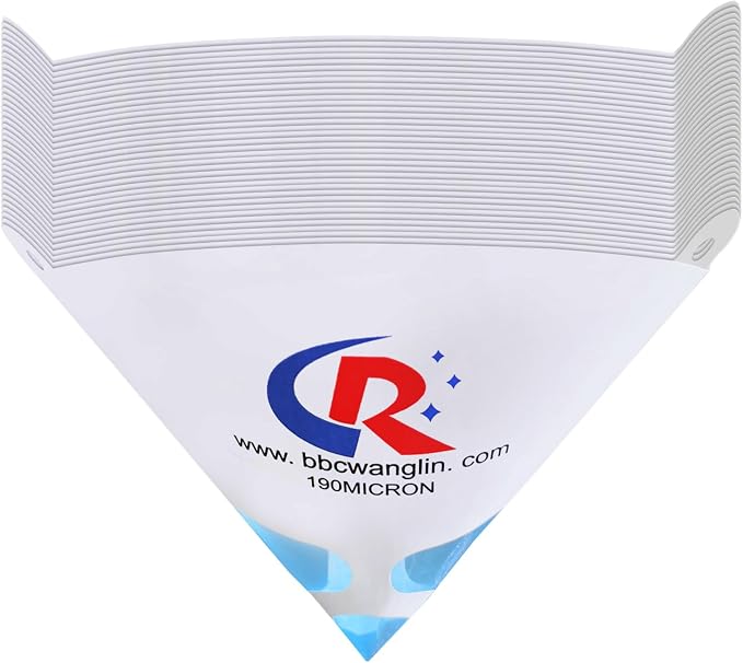 50 Pack of Paint Strainers, Paint Filter Strainer Paper Cone