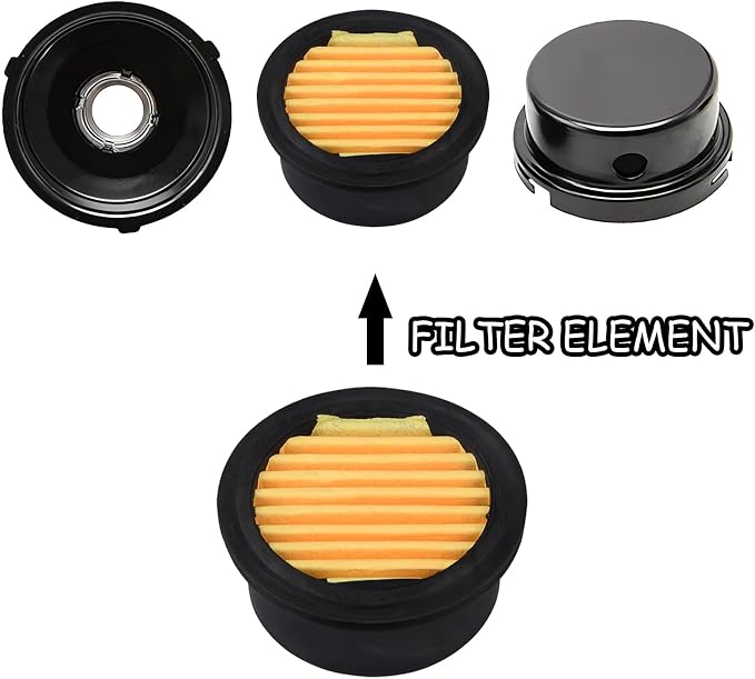4Pcs Air Compressor Silencer Filter Elements, Air Compressor Intake Filter